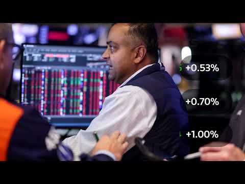 Video Thumbnail: Wall Street ends higher as Amazon soothes AI jitters