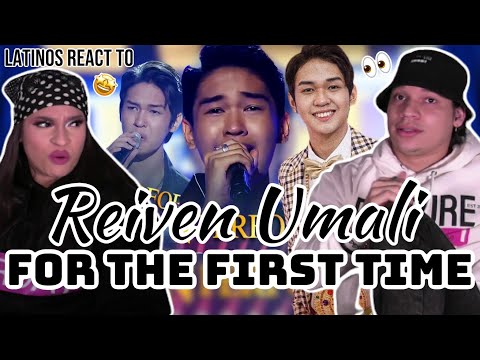 Latinos react to Reiven Umali | Dahil Mahal Na Mahal Kita for the first time 🎤
