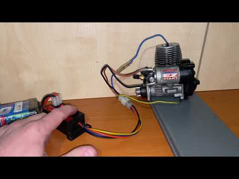 Traxxas 2.5 ez start test