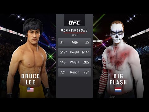 Bruce Lee vs Big Flash (EA Sports UFC 3)