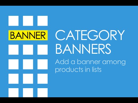 CS-Cart addon - Category banners (banners among products)
