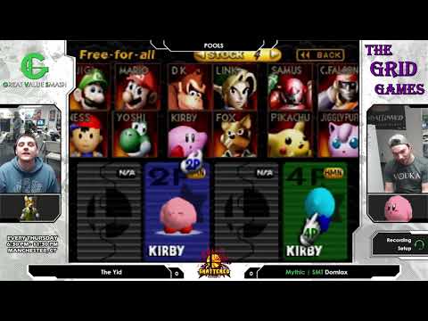 Smash 64:  The Yid (Fox) V Mythic | SMT | Domlax (Kirby) - Shattered 164 Tournament SSB64
