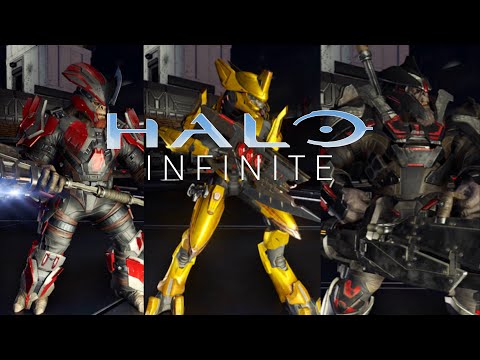 Halo Infinite Banished Enemies and Bosses Showcase
