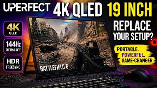 Can This Portable 4K Monitor Replace Your Gaming Setup? The UPERFECT UColor 19 Apex!