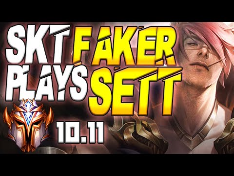 Skt Faker Plays Sett vs Syndra Mid Lane - 10.11