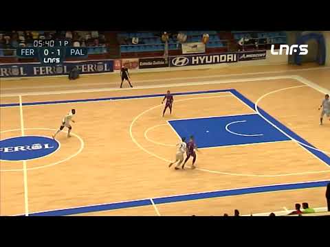 Gol Iago Rodriguez (1-1) O Parrulo Ferrol - Palma Futsal. J8, 1Div. LNFS