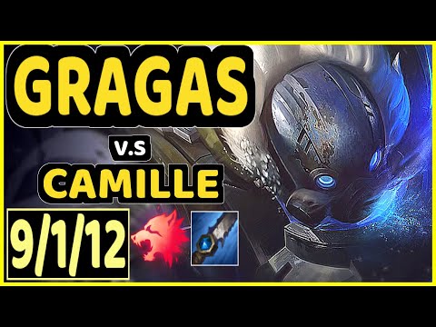 DJOKO (GRAGAS) vs CAMILLE - 9/1/12 KDA JUNGLE GAMEPLAY - EUW Ranked GRANDMASTER