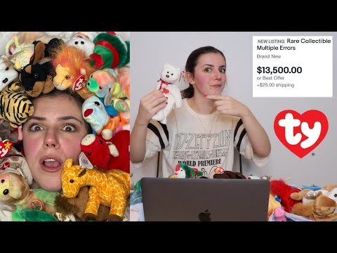 Valuing my RARE & Expensive Beanie Babies Collection