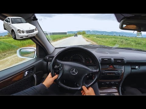 Thumbnail for Mercedes Benz C-Class C220 CDI W203 [143Hp] - POV Test Drive by Fuel efficiency, rall, SEAT, Mercedes-Benz, Car, Van