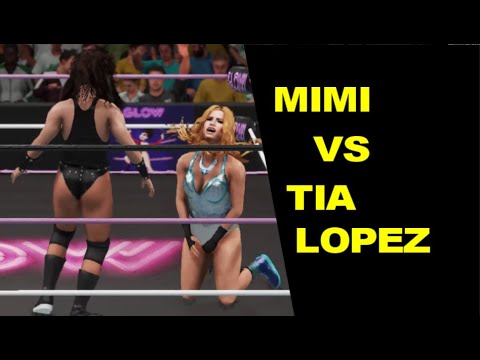 GLOW 1985 Mimi vs Tia Lopez