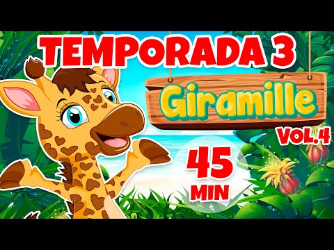 Temporada 3 Vol. 4 - Giramille 45 min | Desenho Animado Musical