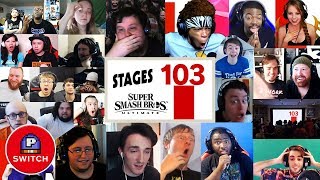 Live Reaction: 103 STAGES & 900 TRACKS in Super Smash Bros. Ultimate | Synched Compilation