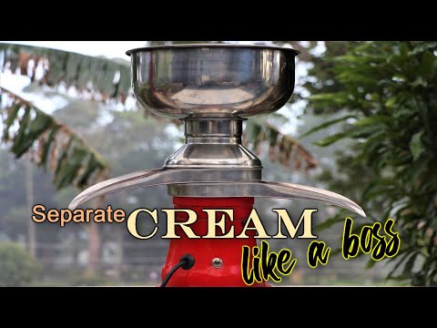 How to use the Minneer Milk/Cream Separator