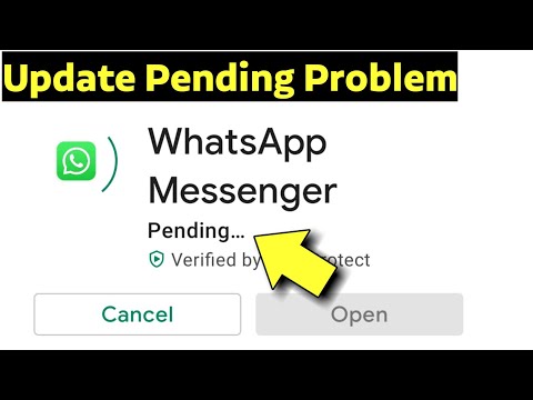 Whatsapp Update Pending Problem | Play Store Update Pending Problem