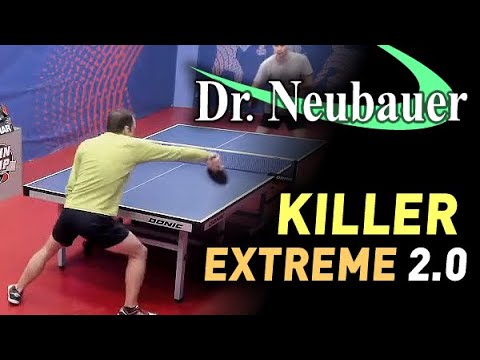 Dr Neubauer KILLER EXTREME max & TROUBLE MAKER OX, Kovalenko Sergey, short & long pips technique
