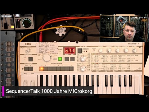 Korg Microkorg S & MS2000 Desktop Allround Synthesizer - SequencerTalk Monolog - Mein Liveset