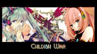 Download lagu Miku&Luka sing Childish War - Rin&Len - Cover mp3