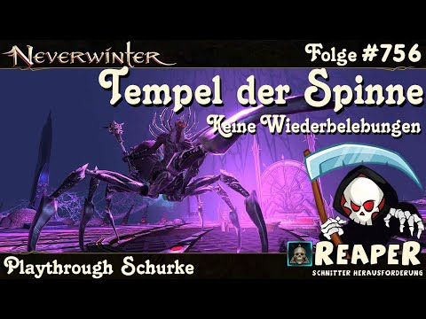 NEVERWINTER #756 Tempel der Spinne - Herausforderung des Schnitters -Schurke- Let’s Play PS4 Deutsch