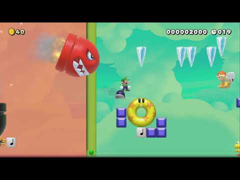目指せ世界一の全自動!!   (Don'tMove) 1-7 by かっさーはやと - Super Mario Maker 2 - No Commentary 1bv