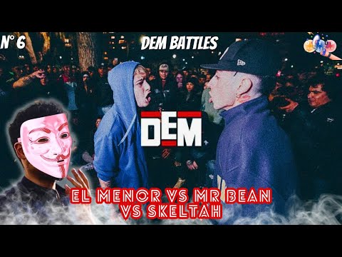 🔥EL CAMINO DE EL MENOR EN DEM🔥 | REACCION A EL MENOR VS MR BEAN VS SKELTAH FECHA 6 DEM