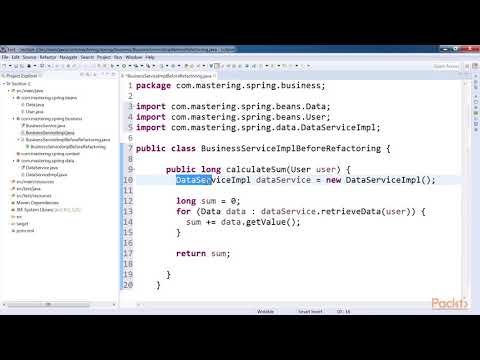 Getting Started with Spring 5 0 Understanding Dependency Injection | packtpub com