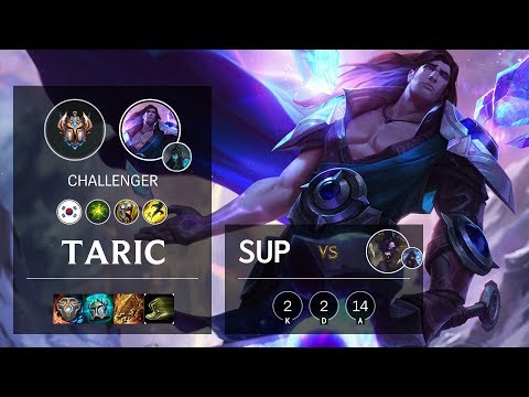 Taric Support vs Alistar - KR Challenger Patch 10.7