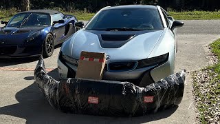 NEW Broken Bumper for the BMW i8 - Cars and Chaos Day 2
