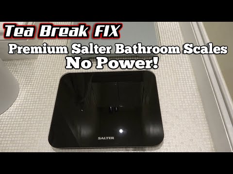 Premium Electronic Salter Bathroom Scales 9204 Not Working! - NO POWER