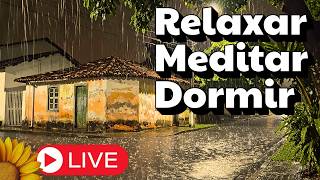 🔴SOM da CHUVA 🌧para Quando Quiser RELAXAR e DORMIR💤