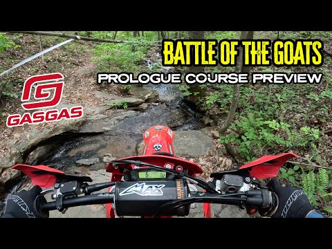 First Ride on 2024 GAS GAS EC300 | Battle of the Goats Prologue Course Teaser w/Max Gerston