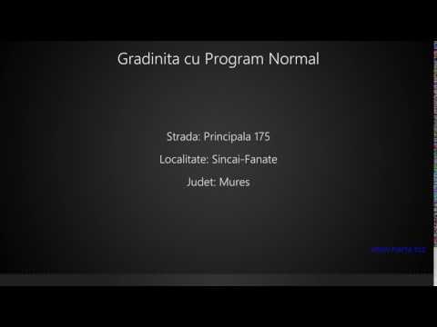 Gradinita cu Program Normal Sincai-Fanate