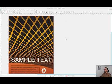 Scribus video 4 - Creating a document with Scribus