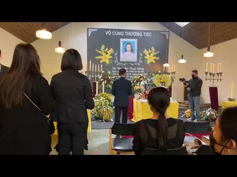 LỄ TANG BÀ NGUYỄN THUÝ HẰNG TẠI RENDSBURG