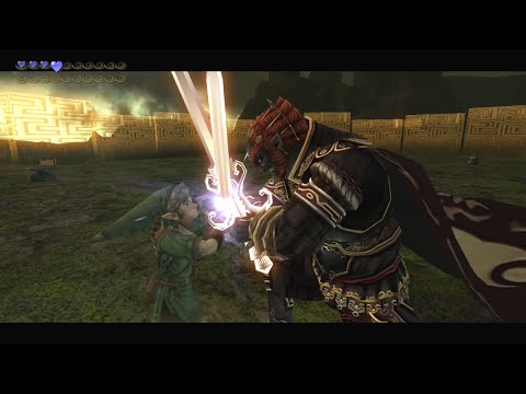Zelda: Twilight Princess HD - Final Boss Battle: Dark Lord Ganondorf (Hero Mode + Ganondorf amiibo)