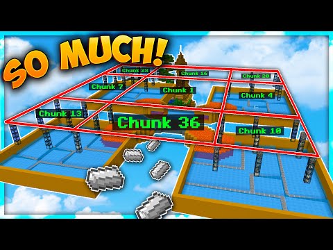 F1NN5TER - 36 CHUNK Mob Farm IS OP! | Minecraft Skyblock