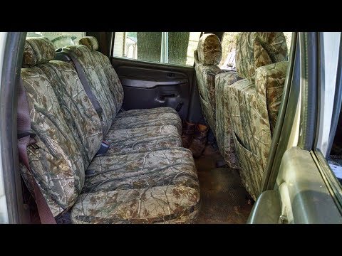 Marathon Seat Covers for Chevrolet Silverado aka Project SkullDozer