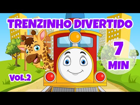 Trenzinho Divertido Vol.2 - Giramille 7 min | Desenho Animado Musical