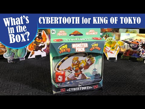 CYBERTOOTH Monster Pack for KING OF TOKYO & KING OF NEW YORK