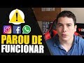 INSTAGRAM PAROU DE FUNCIONAR FACEBOOK NÃO FUNCIONA WHATSAPP FORA DO AR MARKETING DIGITAL
