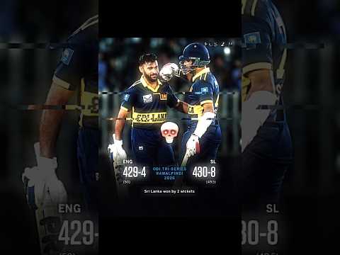Sri Lanka Pulled Off The Impossible! 🤯💀