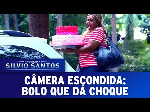 Bolo Que Dá Choque | Câmera Escondida (26/03/17)