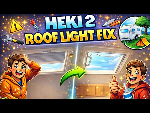 Is your Heki 2 Rooflight blind not closing properly? Here is the fix.