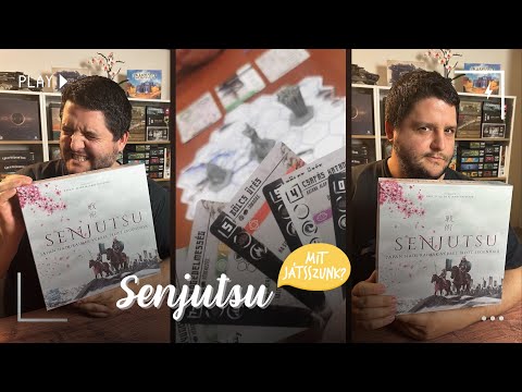 Senjutsu - 7 Gondolat a Társasjátékról - Vér és Cseresznyevirág - Mit Játsszunk?