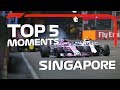Top 5 Moments | 2018 Singapore Grand Prix