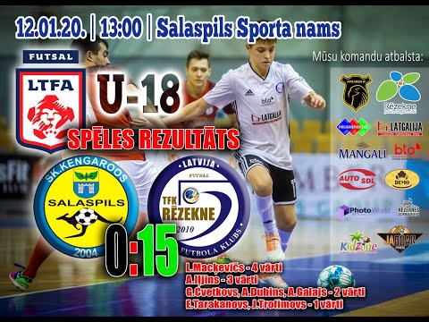 SK Kengaroos U18 - TFK Rēzekne U18