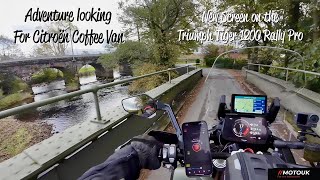 Best Coffee 🤔 Old Citroën Truck 🚚 on the Triumph Tiger 1200 | Must Watch | New Screen | DJI Pocket 3