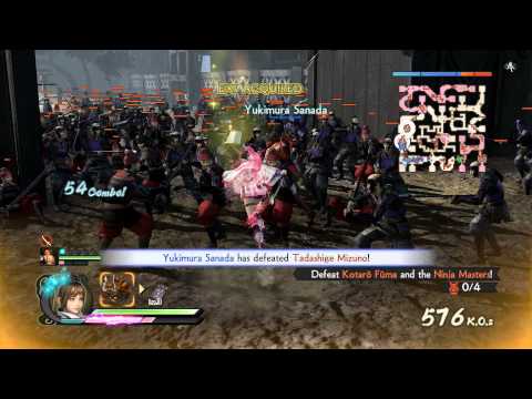 Samurai Warriors 4 - Legend of the Sanada Ep 1 - Battle of Mount Tenmoku