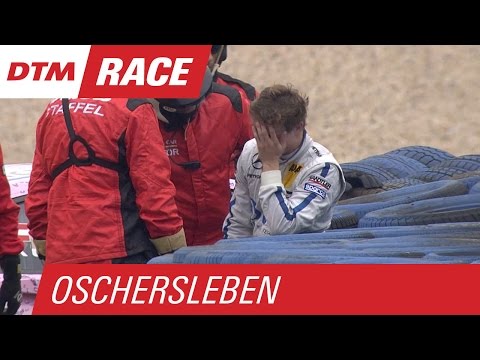 Auer crash causes red flag! - DTM Oschersleben 2015