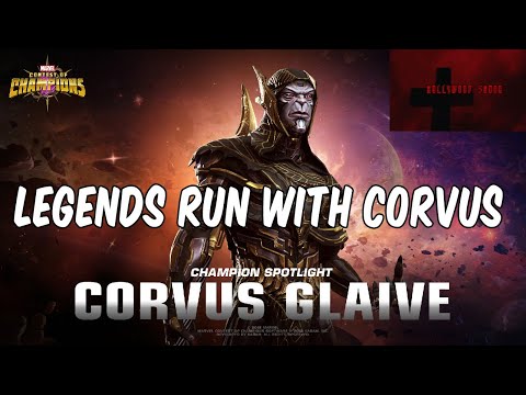 HollywoodShono Legends Run with 6/2 Corvus - Marvel Contest of Champions