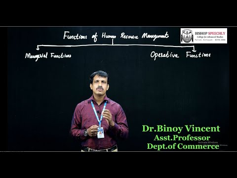 Functions of Human Resource Management